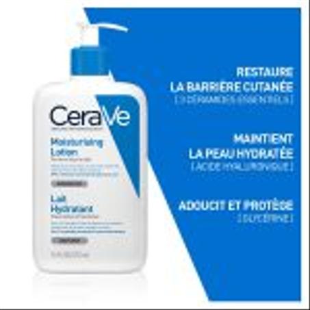 CeraVe Lait Hydratant Léger Peau Sèche à Très Sèche | 473ml