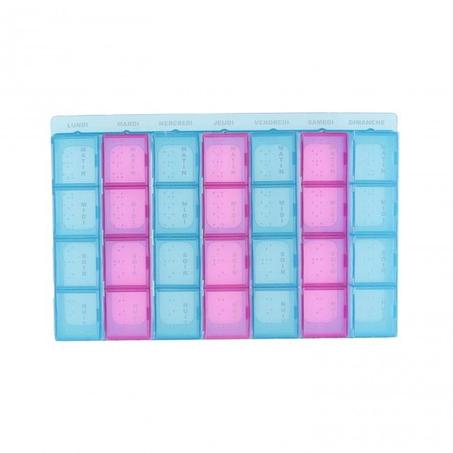 PILLULIER SEMAINIER A 4 COMPRIMES PAR JOUR