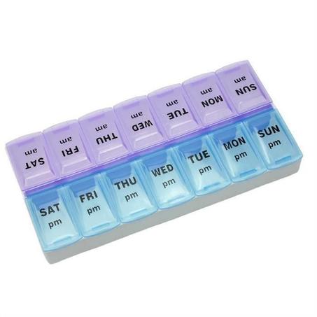 PILLULIER BOITE POUR COMPRIMES JOURNALIER ET SEMAINIER