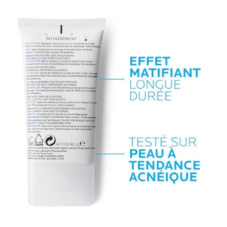La Roche Posay Effaclar Mat Crème Hydratante Sebo-Régulatrice 40ml