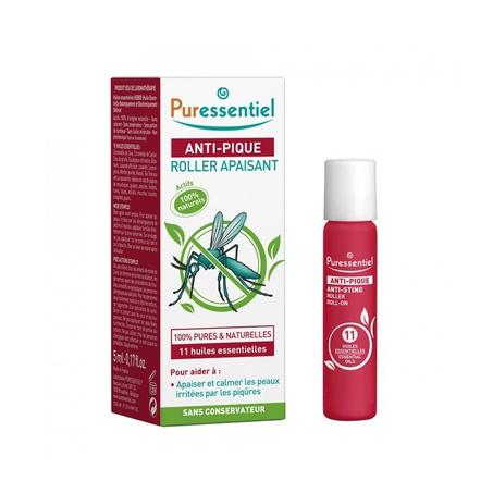 PURESSENTIEL ROLLER APAISANT ANTI-PIQUE 5ML