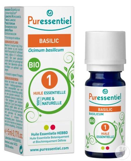 PURESSENTIEL HUILE ESSENTIELLE BASILIC 5ML