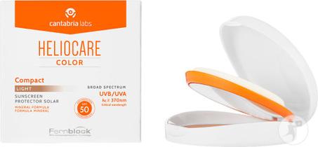 Heliocare Compact Oil-Free Light IP50 Crème Solaire Compacte Teintée 10g