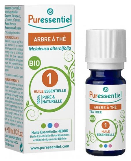 PURESSENTIEL HUILE ESSENTIELLE ARBRE A THE  BIO 10ML