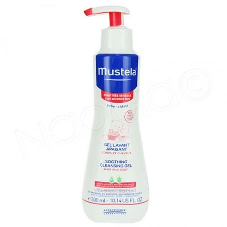 MUSTELA GEL LAVANT APAISANT 300ML