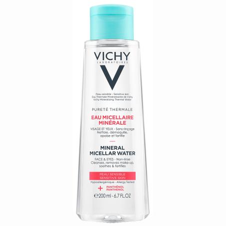 Vichy Pureté Thermale Eau Micellaire Minérale Peau Sensible | 200ml
