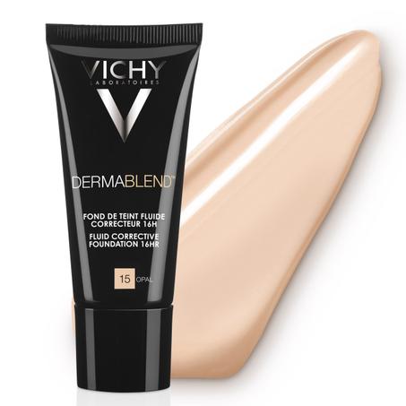 Vichy Dermablend Fond de Teint Fluide Correcteur SPF35 Tous Types de Peaux 15 OPAL | 30ml