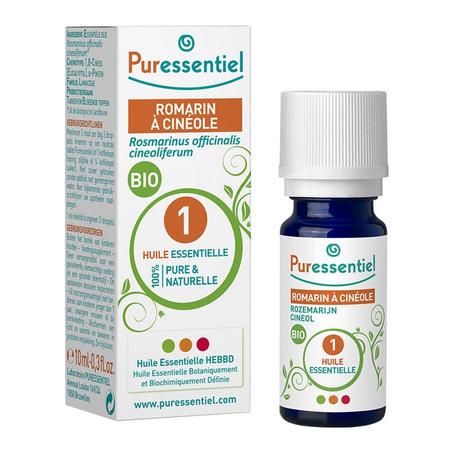 PURESSENTIEL HUILE ESSENTIELLE ROMARIN A CINEOLE 10ML