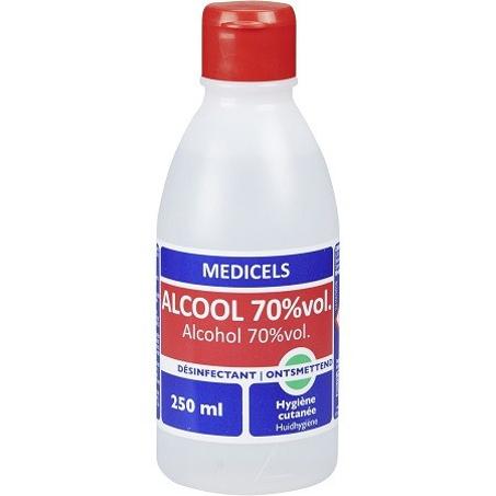 MEDICELS ALCOOL 70% 250ML