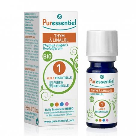 PURESSENTIEL HUILE ESSENTIELLE THYM A LINALOL 5ML