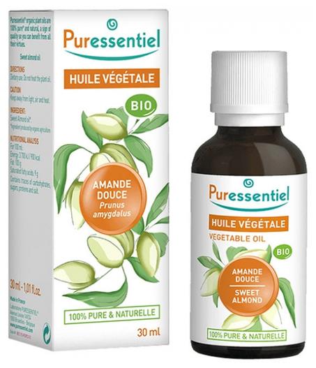 PURESSENTIEL HUILE VEGETALE AMANDE DOUCE 30ML
