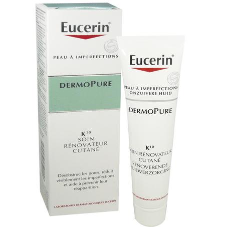 EUCERIN DERMO PURIFYER K10 SOIN RENOVATEUR CUTANE 40ML
