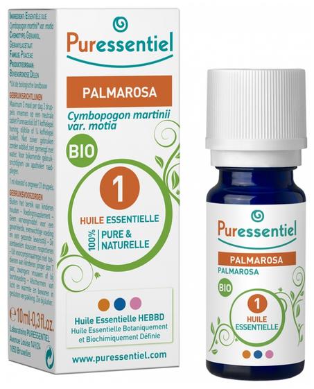PURESSENTIEL HUILE ESSENTIELLE PALMAROSA 10ML