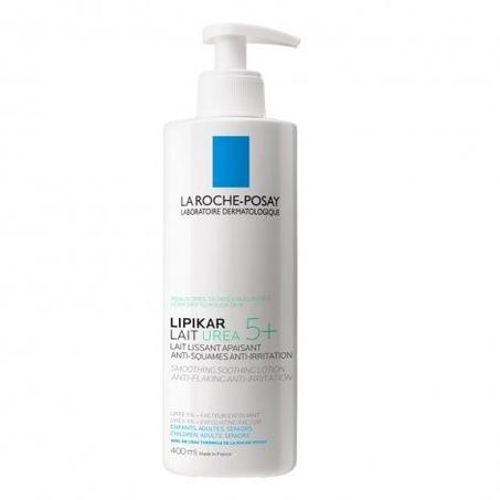 LA ROCHE POSAY LIPIKAR LAIT UREA 5+ PEAU SENSIBLE TRES SECHE | 400ML