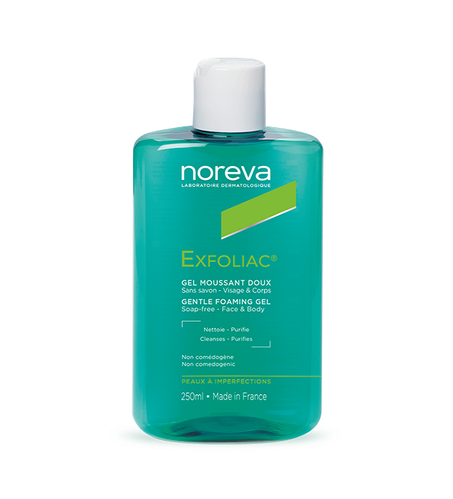 EXFOLIAC GEL MOUSSANT DOUX 250ML