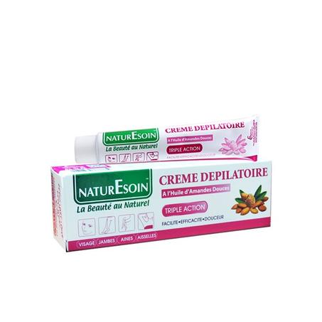 NATURE SOIN CRÈME DÉPILATOIRE À L’HUILE D’AMANDES DOUCES 50 ML