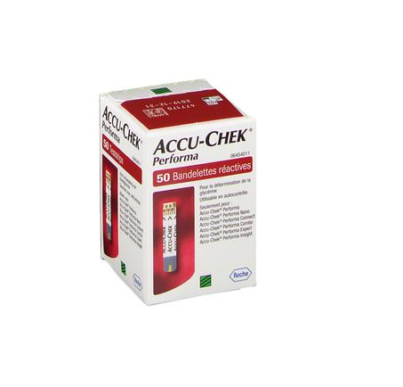 ACCU CHEK PERFORMA BANDELETTES /50