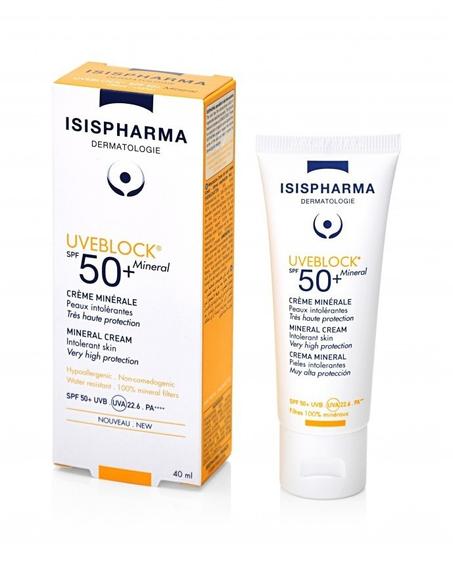 ISIS PHARMA UVEBLOCK MINERAL INVISIBLE SPF50 40ML