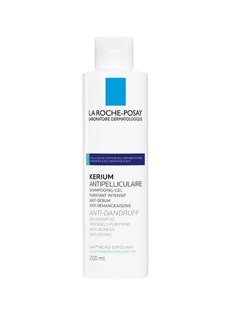 LA ROCHE POSAY KERIUM SHAMPOING ANTIPELLICULAIRE PELLICULES GRASSES | 200ML