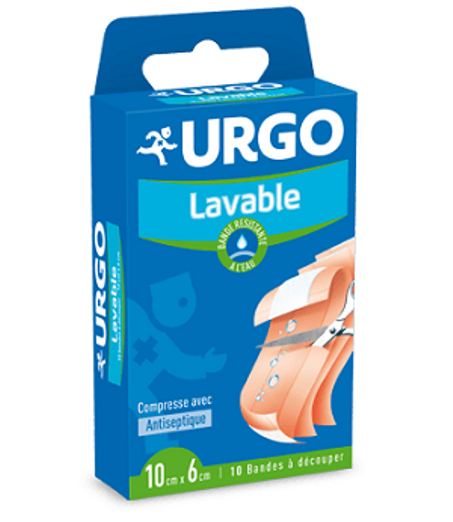 URGO LAVABLE 10PANSEMENT