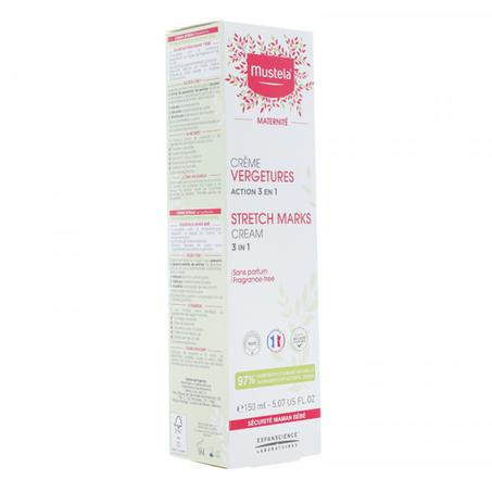 MUSTELA CREME PREVENTION VERGETURES ACTION 3EN1 150ML
