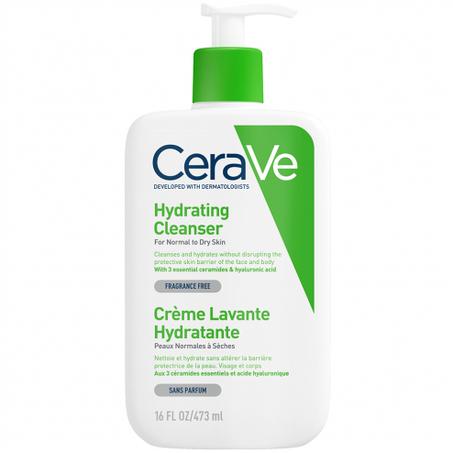 CeraVe Crème Lavante Hydratante Peau Normale à Sèche | 473ml