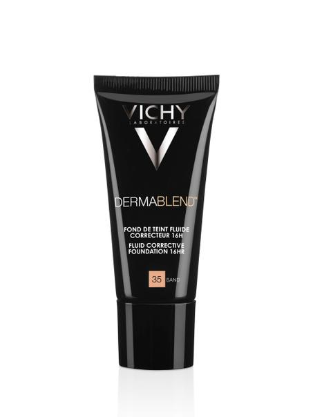 Vichy Dermablend Fond de Teint Fluide Correcteur SPF35 Tous Types de Peaux 35 SAND | 30ml