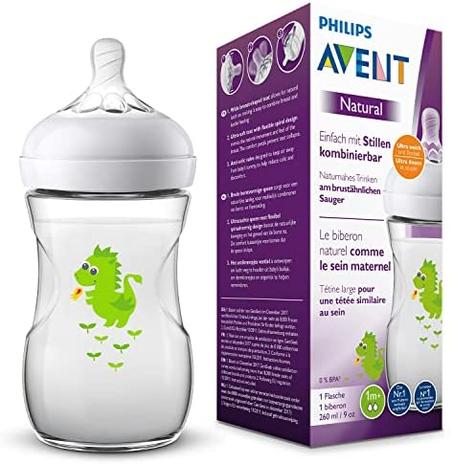 AVENT BIBERON NATURAL DRAGON 260ML SCF070/24
