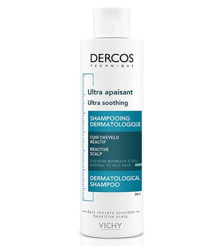 Vichy Dercos Shampoing Ultra Apaisant Cheveux Normaux à Gras 200ml