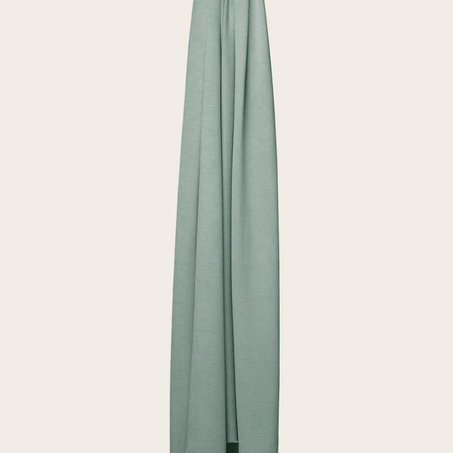 Foulard coton " vert d'eau "