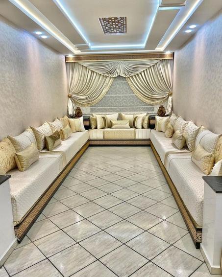 صالون أنيق مصنوع يدوياً بجودة عالية