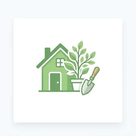 المنزل والحديقة