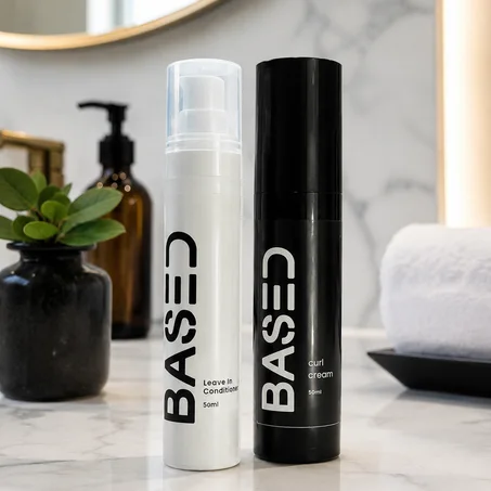 BASED curl pack (50mlLeave in conditioner + 50mlCurl Cream)