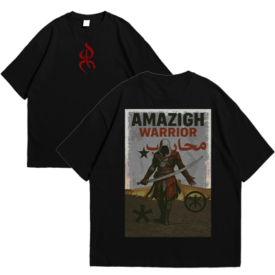 Oversized Warrior Tshirt | 240 GSM
