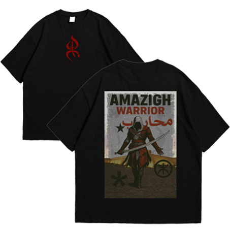Oversized Warrior Tshirt | 240 GSM