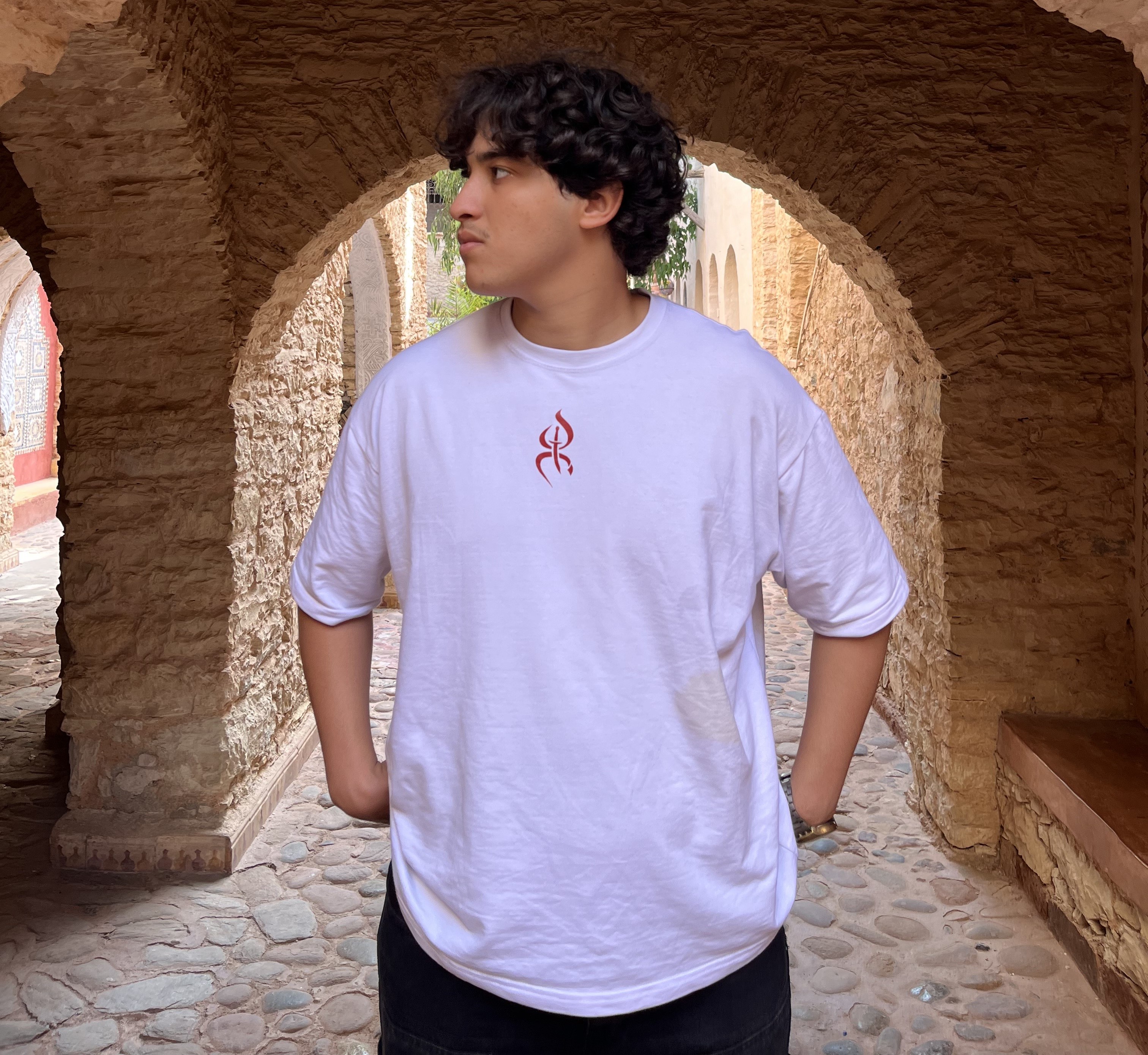 Oversized Warrior Tshirt | 240 GSM