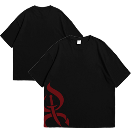 Simple amazigh oversized Tshirt  | 240 GSM