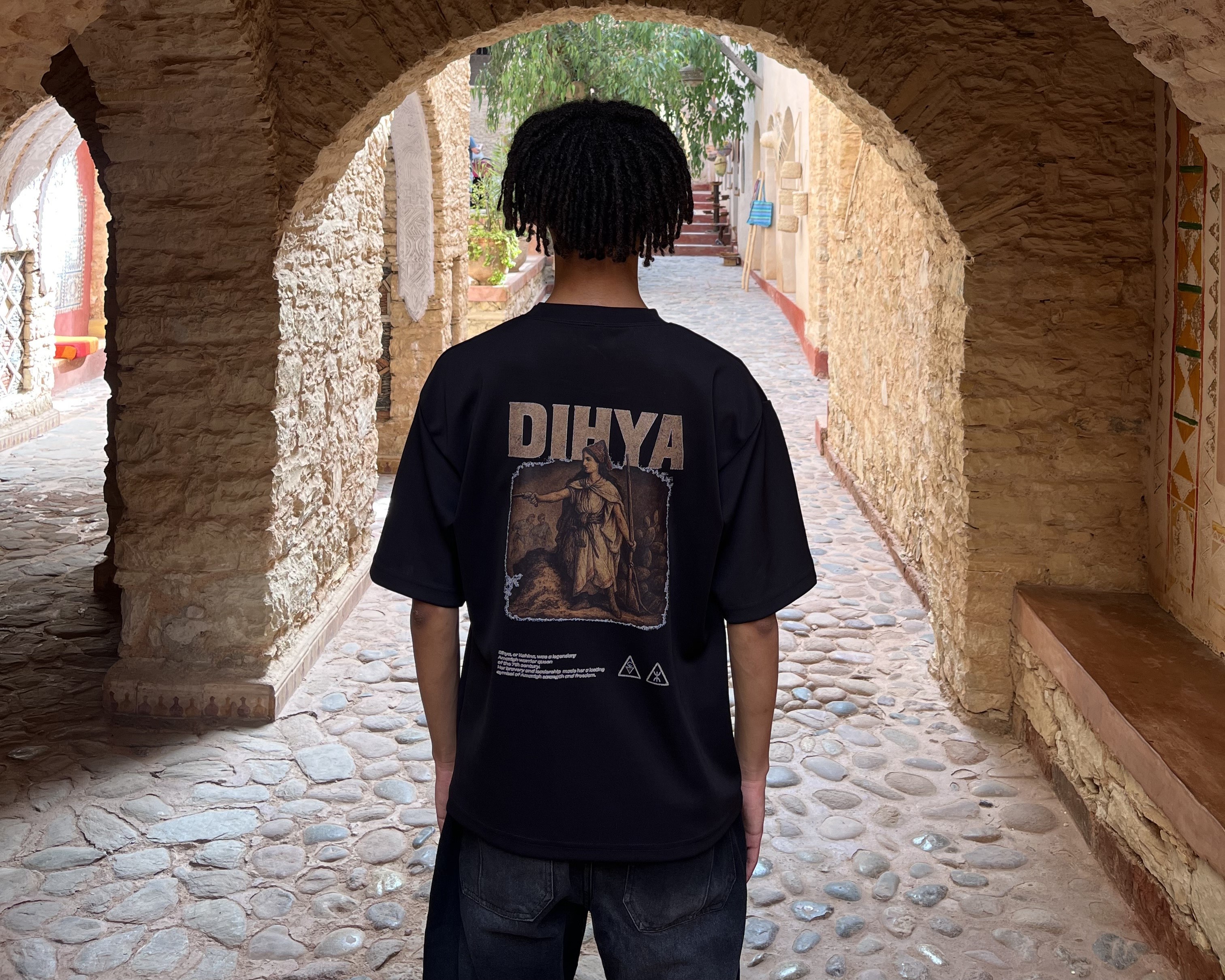 Oversized Dihya Tshirt | 240 GSM