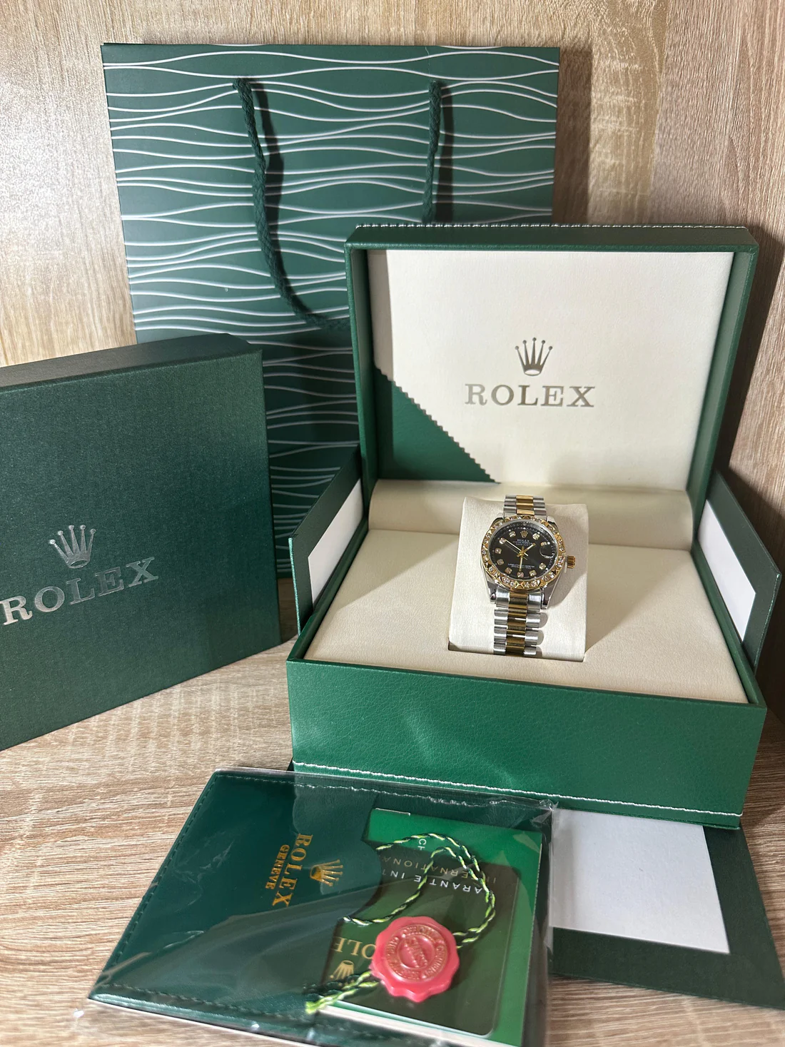 ROLEX 16 FEMMES COFFRET