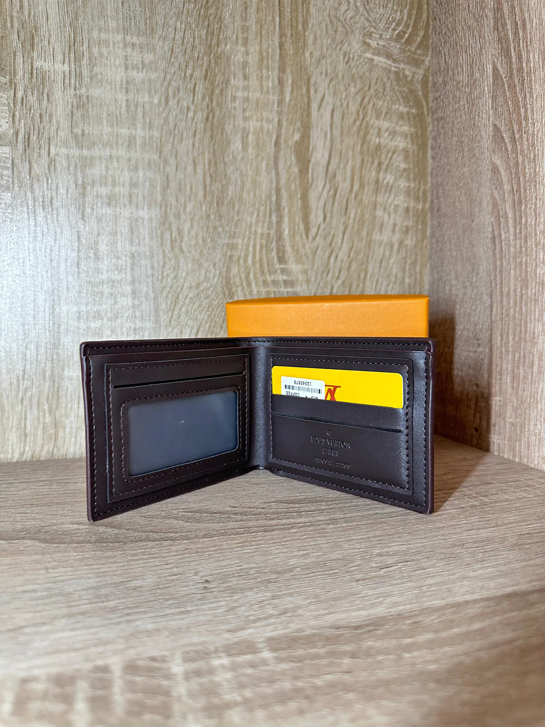 PORTE MONNAIE LV MARRON FONCÉ