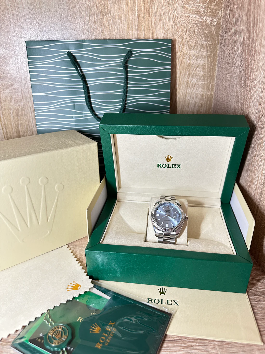 ROLEX DATEJUST COFFRET