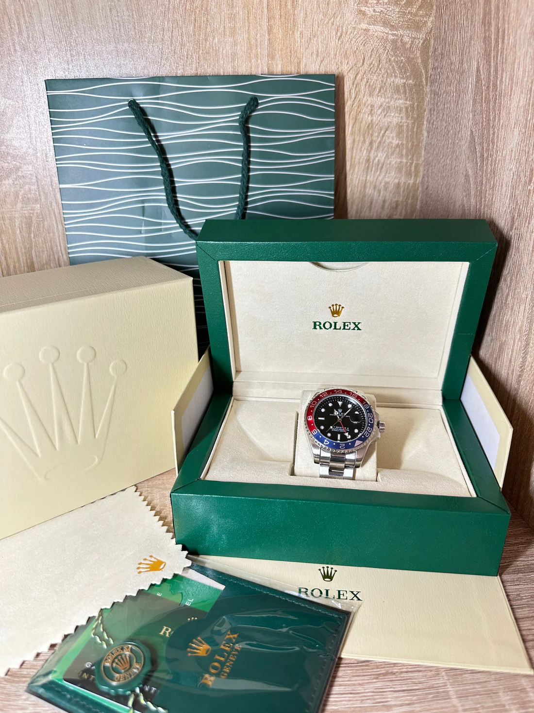 ROLEX SPRITE PEPSI COFFRET
