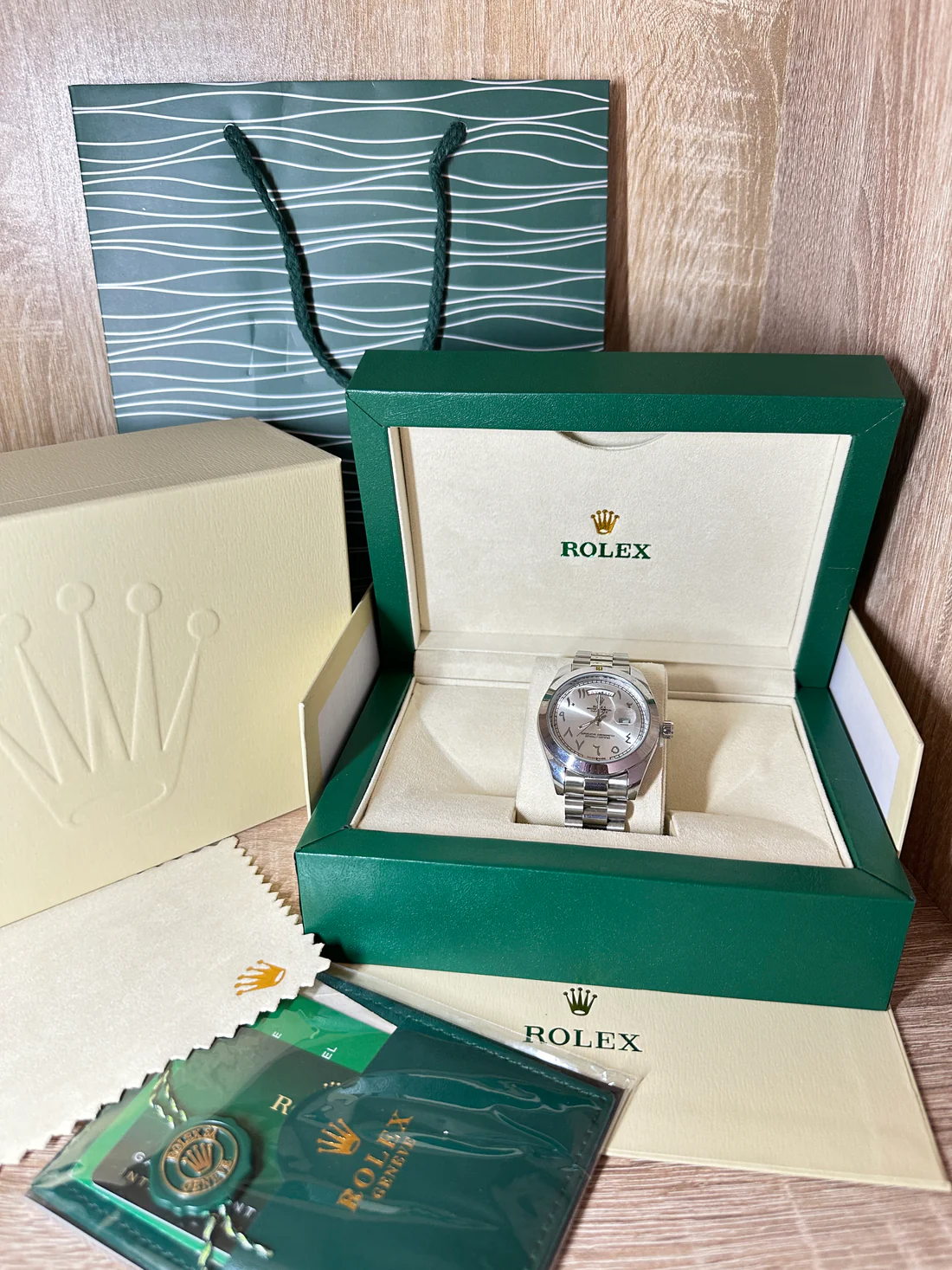 ROLEX ARABIA COFFRET