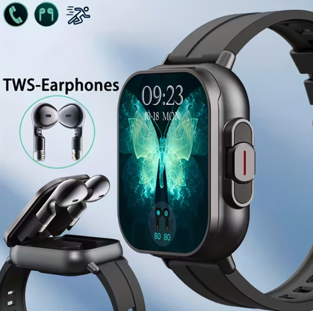 ساعة ذكية مع سماعات