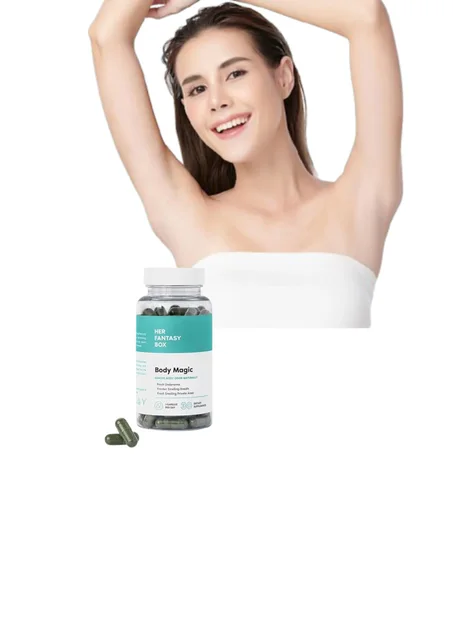 Les capsules de chlorophylle éliminent les odeurs corporelles