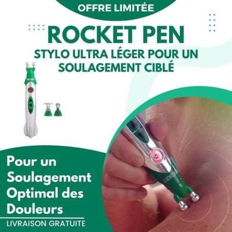 Rocket Pen : Soulagement Rapide, Naturel et Sans Médicament