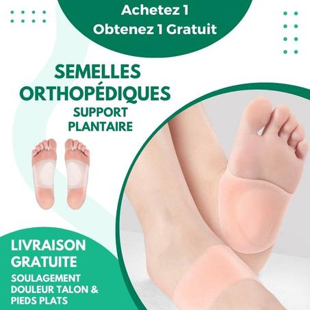 Semelles Orthopédiques - PAIRE ACHETÉE PAIRE OFFERTE