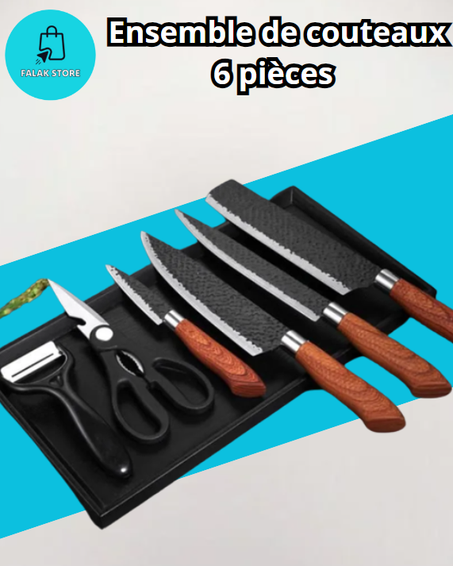 Ensemble de couteaux 6 pièces
