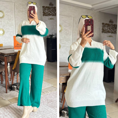 🌟 طقم تركي فاخر بلمسة أنيقة وعصرية 🌟