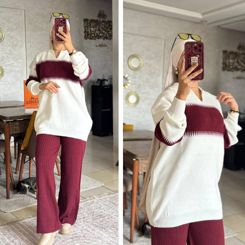 🌟 طقم تركي فاخر بلمسة أنيقة وعصرية 🌟